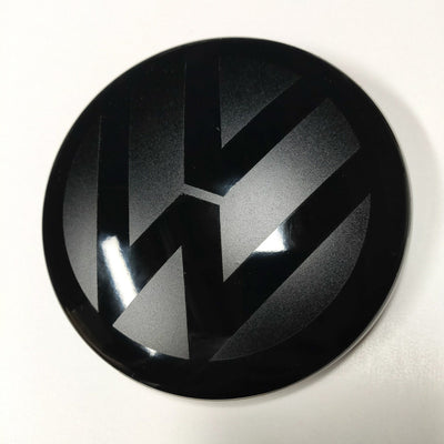 Emblèmes Avant et Arrière Noirs Logos VW Passat B7 - vue arrière - Becquet Voiture
