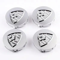 Emblèmes Jantes Maybach 75mm (Lot de 4) - détail du montage - Becquet Voiture