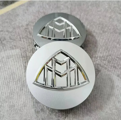 Emblèmes Jantes Maybach 75mm (Lot de 4) - vue de trois-quarts - Becquet Voiture