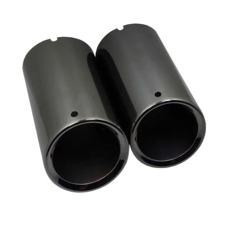 Embout d'Échappement Audi A1 A3 A4 B8 - installé sur véhicule - Becquet Voiture