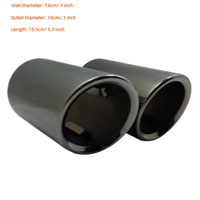 Embout d'Échappement Audi A1 A3 A4 B8 - vue arrière - Becquet Voiture