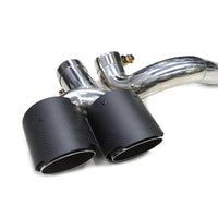 Embout d'Échappement Audi A3 8V 2013-2020 - vue arrière - Becquet Voiture