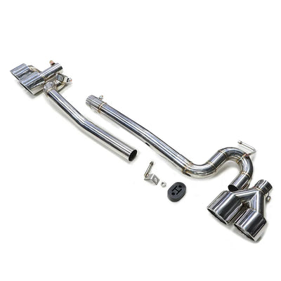 Embout d'Échappement Audi A3 8V 2013-2020 - vue de dessus - Becquet Voiture
