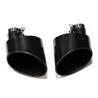 Embout d'Échappement Audi A3 A4 A5 A6 A7 - installé sur véhicule - Becquet Voiture