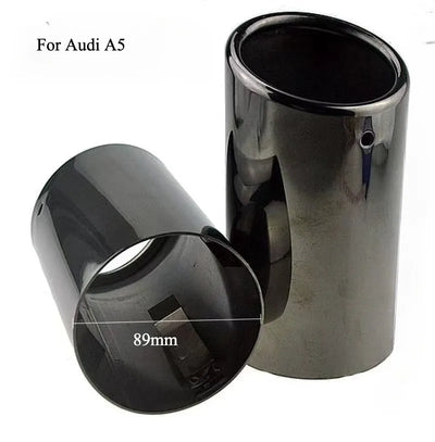 Embout d'Échappement Audi A3 A4 A5 - en situation - Becquet Voiture