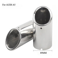 Embout d'Échappement Audi A3 A4 A5 - vue rapprochée 2 - Becquet Voiture
