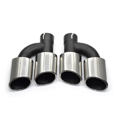 Embout d'Échappement Audi A4 A5 A6 A7 Style S4 S5 S6 - détail du montage - Becquet Voiture