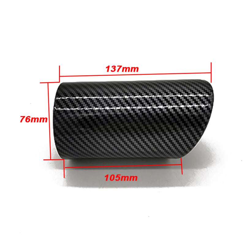 Embout d'Échappement Audi A4 B8 A3 8V - vue de profil - Becquet Voiture