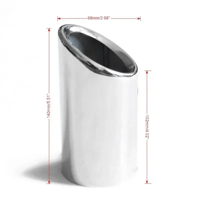 Embout d'Échappement Audi A4 B8 Q5 2007-2014 - packshot studio - Becquet Voiture