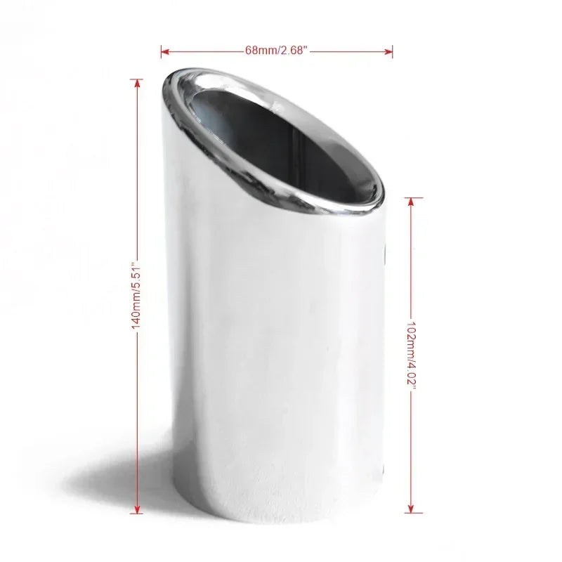 Embout d'Échappement Audi A4 B8 Q5 2007-2014 - packshot studio - Becquet Voiture
