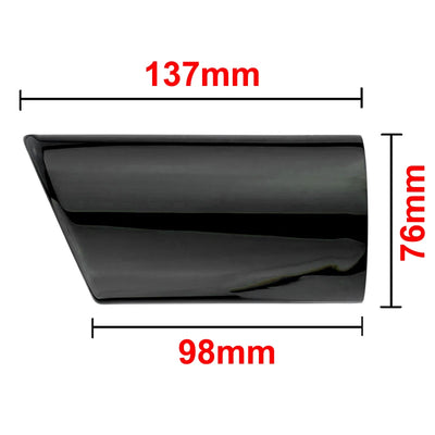 Embout d'Échappement Audi A4 B8 Q5 - vue arrière - Becquet Voiture