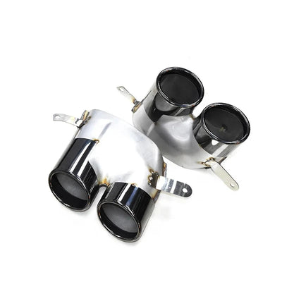 Embout d'Échappement Audi A6 A7 2016-2018 - détail du montage - Becquet Voiture
