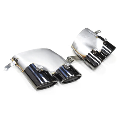 Embout d'Échappement Audi A6 A7 2016-2018 - vue de trois-quarts - Becquet Voiture