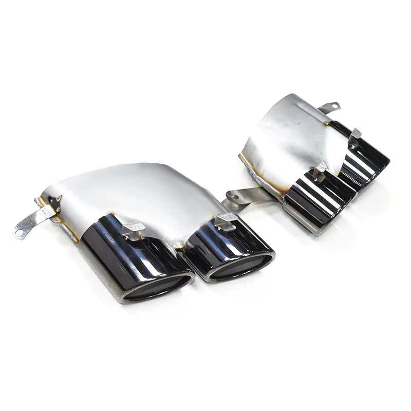 Embout d'Échappement Audi A6 A7 2016-2018 - vue de trois-quarts - Becquet Voiture