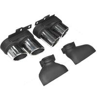 Embout d'Échappement Audi A6 A7 C8 2019-2024 - détail du montage - Becquet Voiture