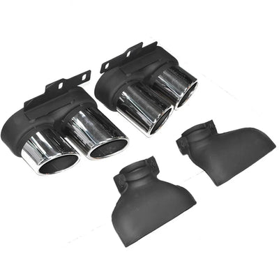 Embout d'Échappement Audi A6 A7 C8 2019-2024 - détail du montage - Becquet Voiture