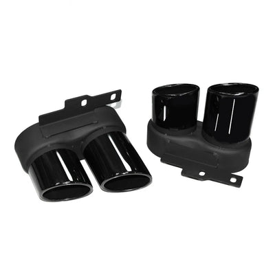 Embout d'Échappement Audi A6 A7 C8 2019-2024 - vue de profil - Becquet Voiture