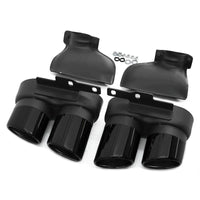 Embout d'Échappement Audi A6 A7 C8 Style S6 S7 - détail du montage - Becquet Voiture