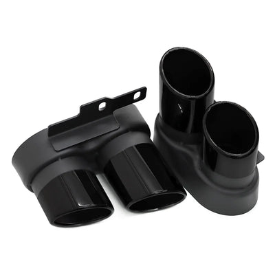 Embout d'Échappement Audi A6 A7 C8 Style S6 S7 - en situation - Becquet Voiture