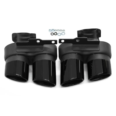 Embout d'Échappement Audi A6 A7 C8 Style S6 S7 - vue arrière - Becquet Voiture
