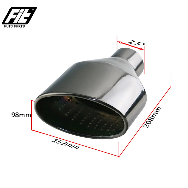 Embout d'Échappement Audi A6 A7 - vue de profil - Becquet Voiture
