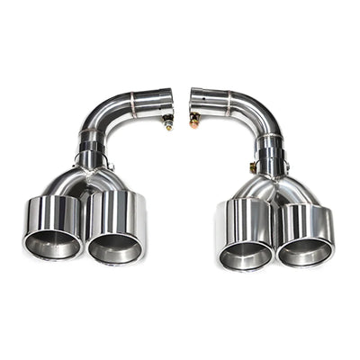 Embout d'Échappement Audi Q5 2021-2023 - détail du montage - Becquet Voiture