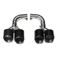 Embout d'Échappement Audi Q5 2021-2023 - vue de dessus - Becquet Voiture