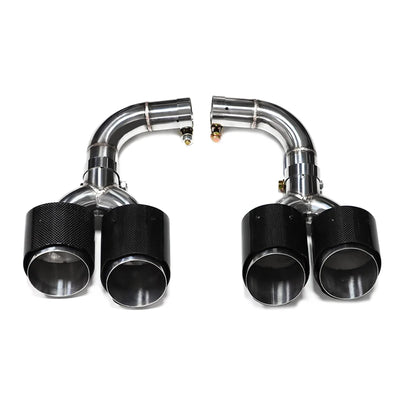 Embout d'Échappement Audi Q5 2021-2023 - vue de dessus - Becquet Voiture