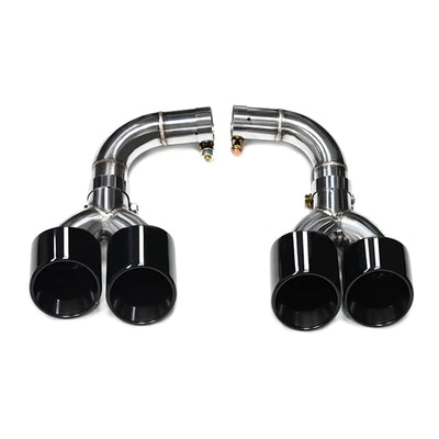 Embout d'Échappement Audi Q5 2021-2023 - vue rapprochée - Becquet Voiture