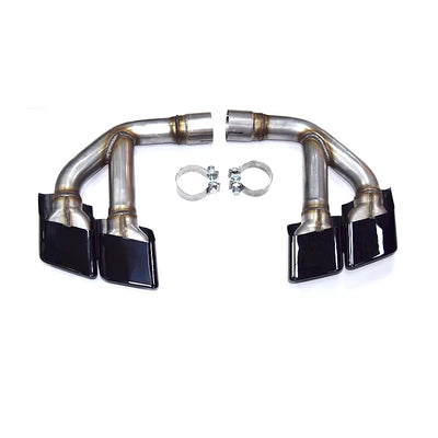 Embout d'Échappement Audi Q7 4M 2016-2019 - détail du montage - Becquet Voiture