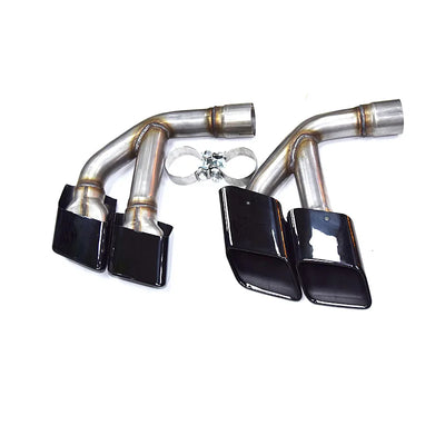 Embout d'Échappement Audi Q7 4M 2016-2019 - vue arrière - Becquet Voiture