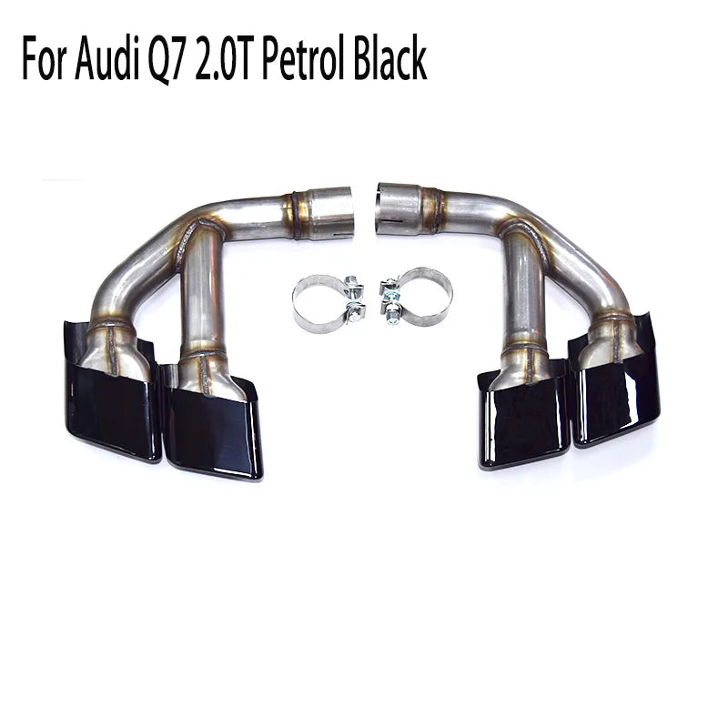 Embout d'Échappement Audi Q7 4M 2016-2019 - vue de dessus - Becquet Voiture