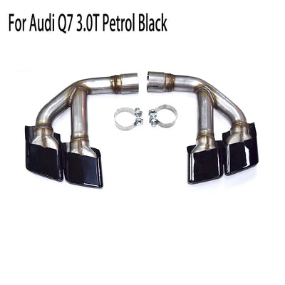 Embout d'Échappement Audi Q7 4M 2016-2019 - vue de face 2 - Becquet Voiture