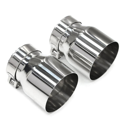 Embout d'Échappement BMW F22 F30 F32 (2 Pièces) - détail du montage - Becquet Voiture