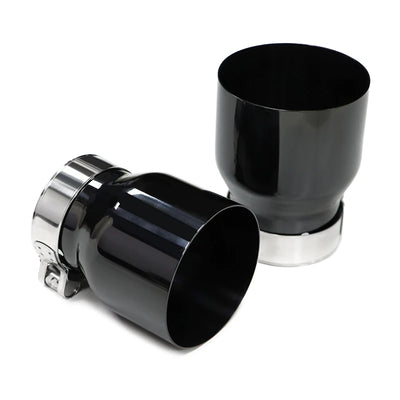 Embout d'Échappement BMW F22 F30 F32 (2 Pièces) - vue arrière - Becquet Voiture