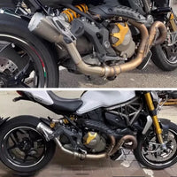 Embout d'Échappement BMW F750GS F850GS - installé sur véhicule - Becquet Voiture