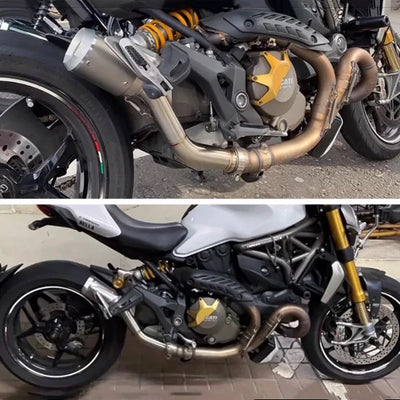 Embout d'Échappement BMW F750GS F850GS - installé sur véhicule - Becquet Voiture