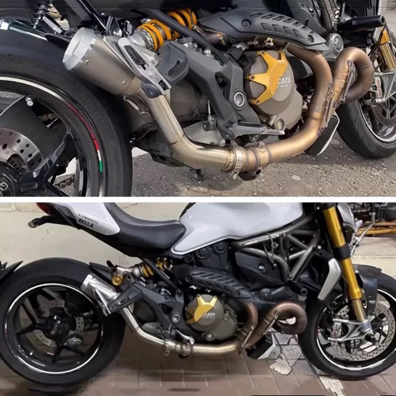 Embout d'Échappement BMW F750GS F850GS - installé sur véhicule - Becquet Voiture
