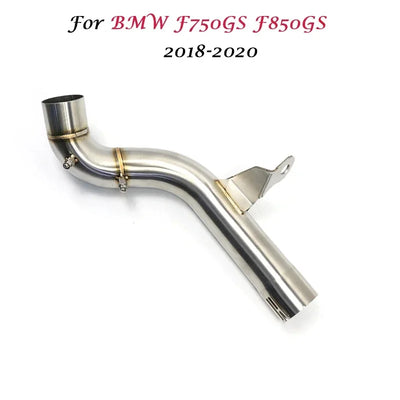 Embout d'Échappement BMW F750GS F850GS - vue de face - Becquet Voiture