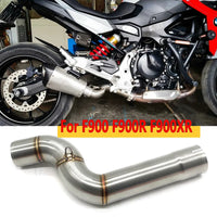 Embout d'Échappement BMW F900 F900XR F900R - installé sur véhicule - Becquet Voiture