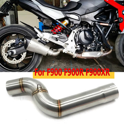Embout d'Échappement BMW F900 F900XR F900R - installé sur véhicule - Becquet Voiture