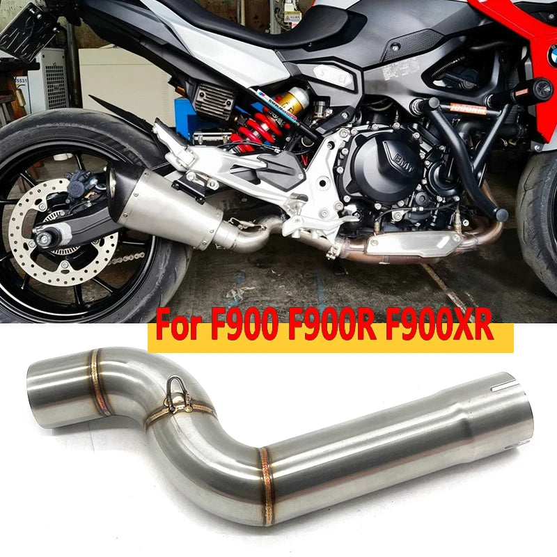 Embout d'Échappement BMW F900 F900XR F900R - installé sur véhicule - Becquet Voiture