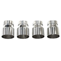 Embout d'Échappement BMW M2 M3 M4 70mm F87 F80 F82 - vue de dessus - Becquet Voiture