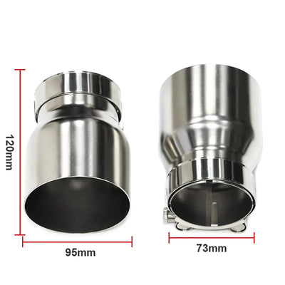 Embout d'Échappement BMW M2 M3 M4 70mm F87 F80 F82 - vue de trois-quarts - Becquet Voiture