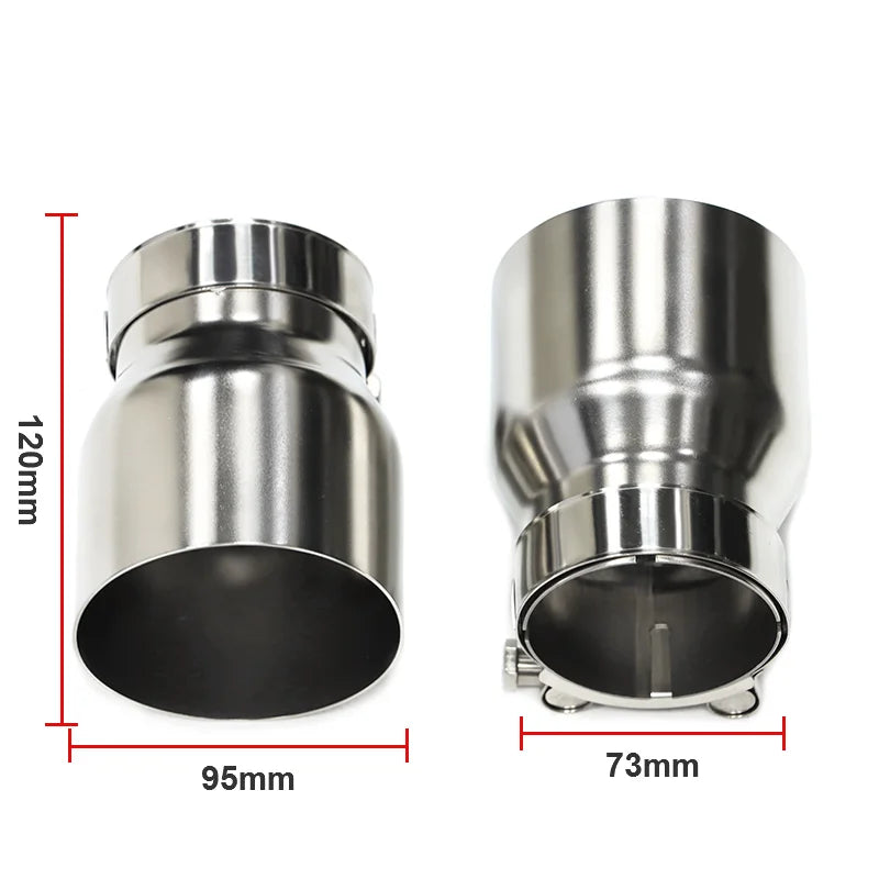 Embout d'Échappement BMW M2 M3 M4 70mm F87 F80 F82 - vue de trois-quarts - Becquet Voiture