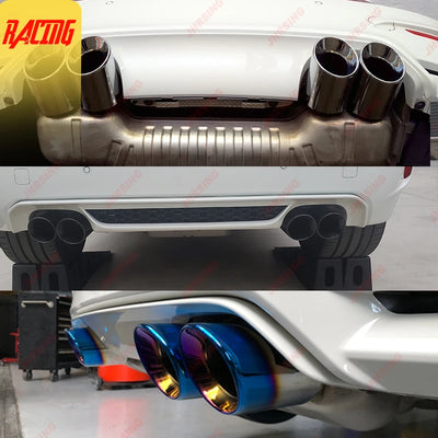 Embout d'Échappement BMW M2 M3 M4 M5 M6 - vue de trois-quarts - Becquet Voiture