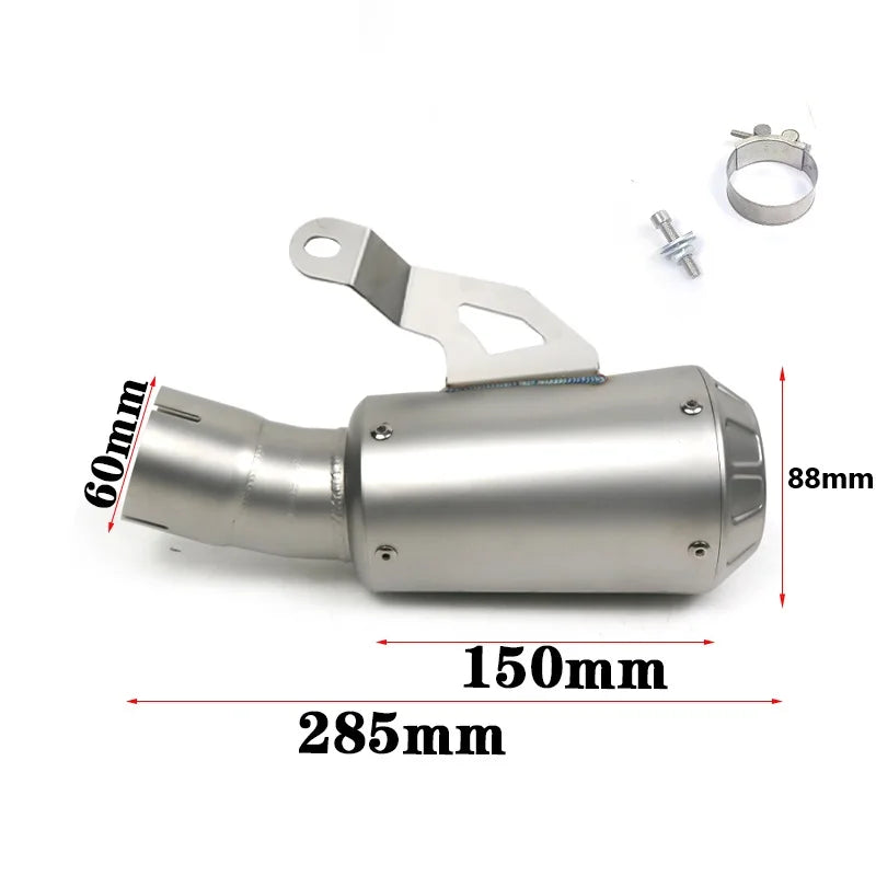 Embout d'Échappement BMW S1000RR S1000R - vue de profil - Becquet Voiture