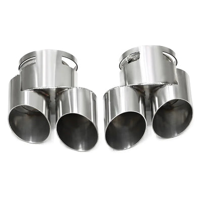 Embout d'Échappement BMW X5 G05 X6 G06 Quad - vue rapprochée - Becquet Voiture
