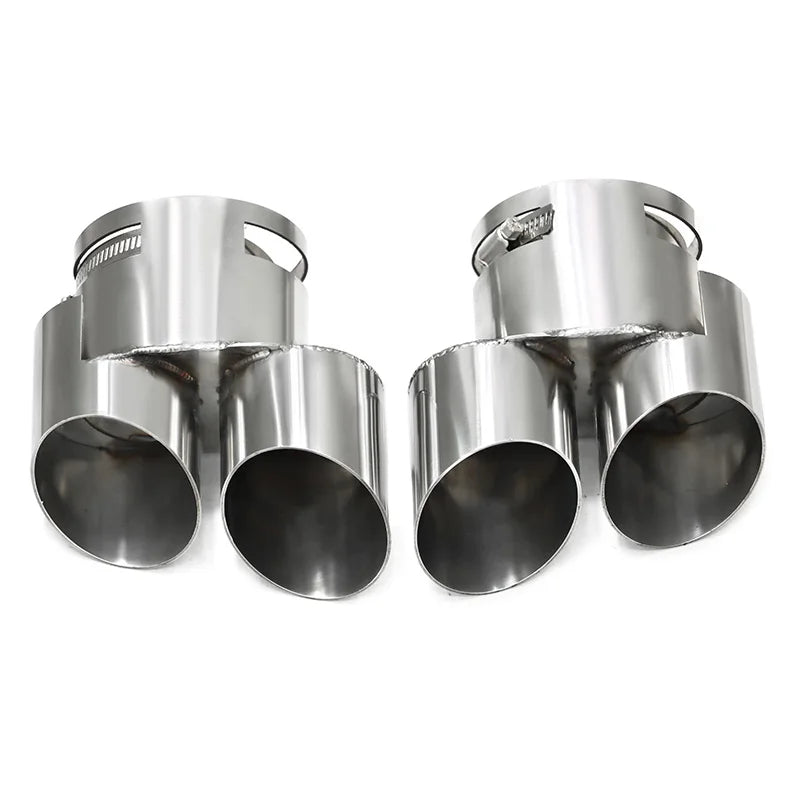 Embout d'Échappement BMW X5 G05 X6 G06 Quad - vue rapprochée - Becquet Voiture