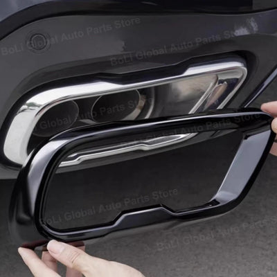 Embout d'Échappement BMW X5 X6 X7 G05 G06 G07 - vue arrière - Becquet Voiture